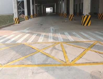 浙江浙江厂区道路标线施工